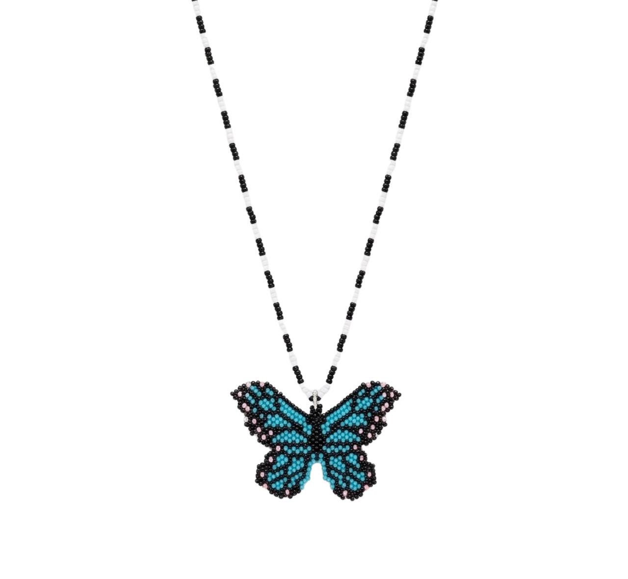 Beaded Mushroom Necklace