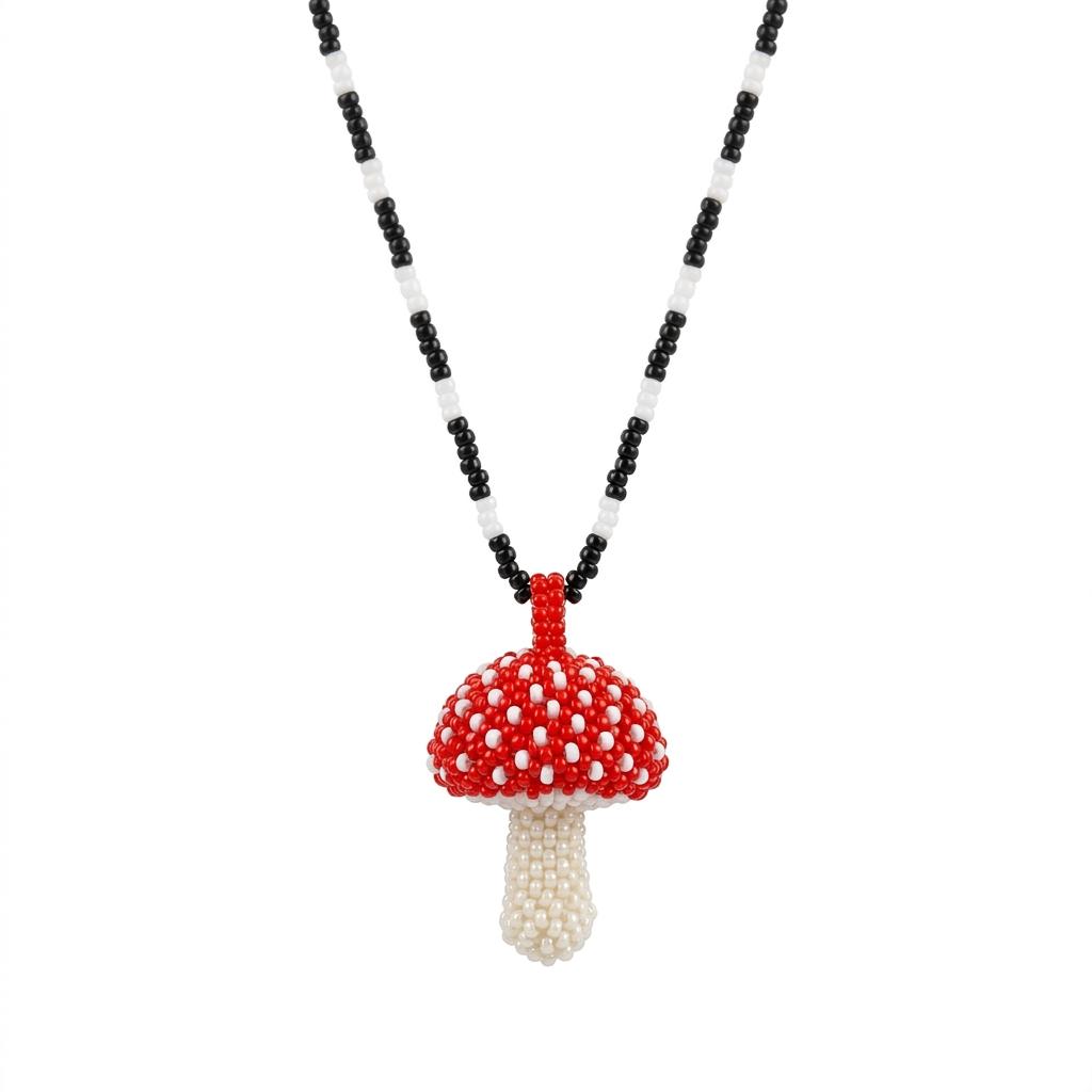 Fungus Necklace in Mostacilla